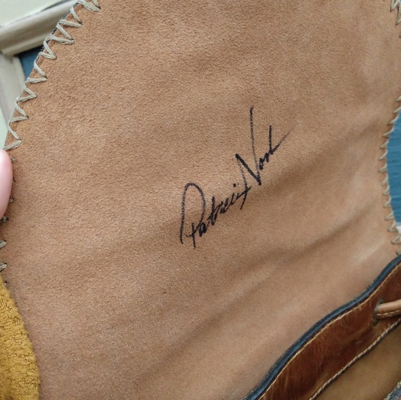 Brown Leather Backpack with Tassel - Picture 10 of 12